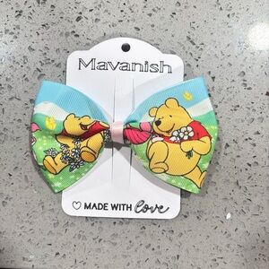 Mavanish Kids Cartoon Bow - Blue and Yellow
